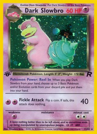 Dark Slowbro 012/82 - Team Rocket