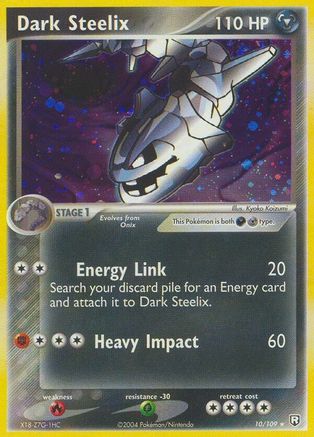 Dark Steelix 010/109 - Team Rocket Returns Reverse Holofoil