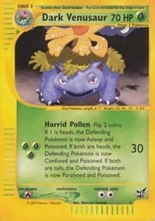 Dark Venusaur 007/9 - Best of Promos