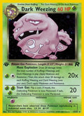 Dark Weezing 014/82 - Team Rocket 1st Edition Holofoil