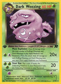 Dark Weezing 031/82 - Team Rocket 1st Edition