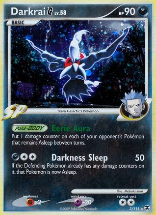 Darkrai G 003/111 - Rising Rivals Reverse Holofoil