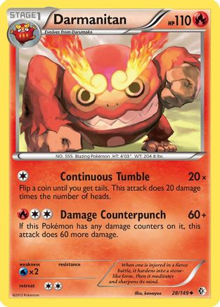 Darmanitan 028/149 - Boundaries Crossed