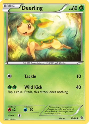 Deerling 015/98 - Emerging Powers Reverse Holofoil