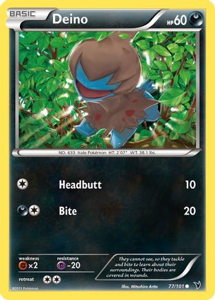 Deino 077/101 - Noble Victories Reverse Holofoil