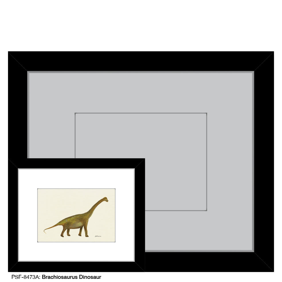 Brachiosaurus Dinosaur, Print (#8473A)
