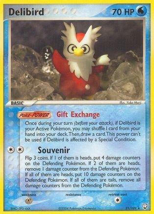 Delibird 021/109 - Team Rocket Returns