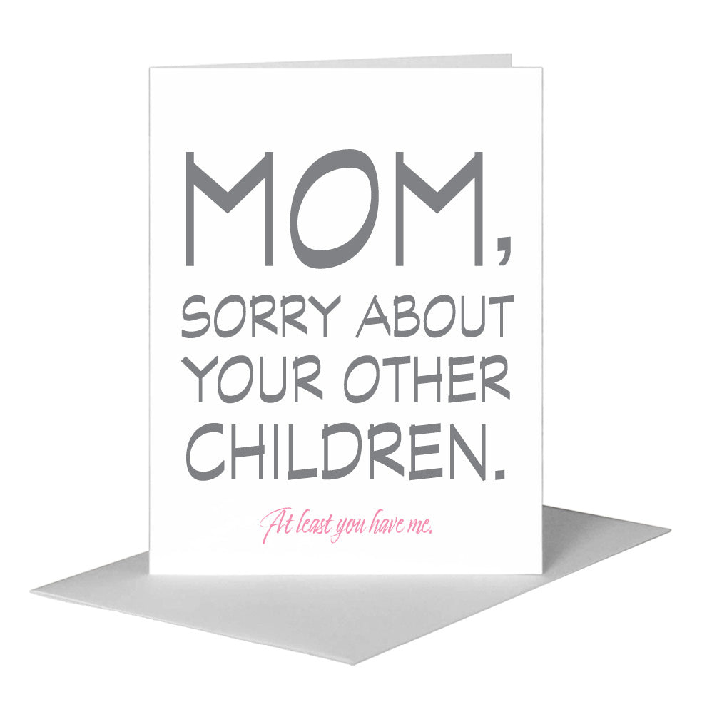 Mom, Greeting Card (#8477B)