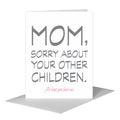 Mom, Greeting Card (#8477B)