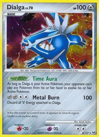 Dialga 006/127 - Platinum Holofoil