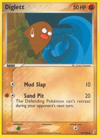 Diglett 050/100 - Crystal Guardians
