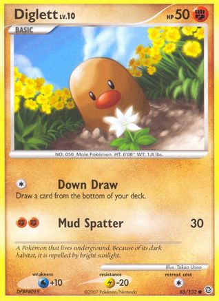 Diglett 085/132 - Secret Wonders Reverse Holofoil