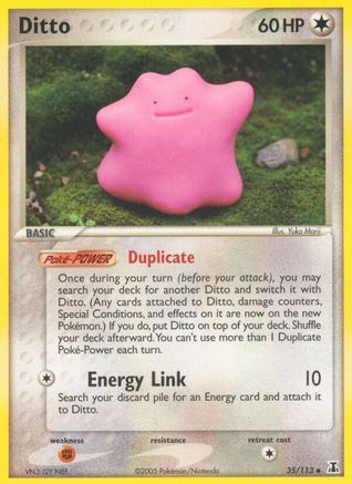 Ditto 035/113 - Delta Species Reverse Holofoil