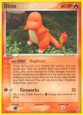 Ditto (Charmander) 061/113 - Delta Species
