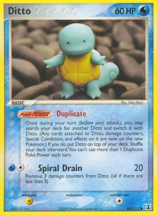 Ditto (Squirtle) 064/113 - Delta Species
