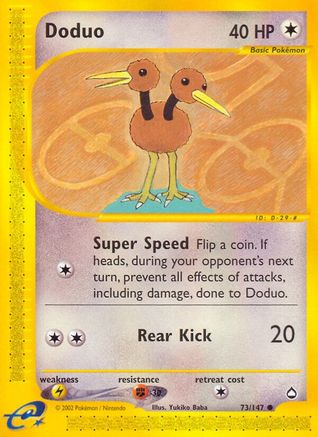 Doduo 073/147 - Aquapolis