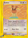 Doduo 073/147 - Aquapolis Reverse Holofoil