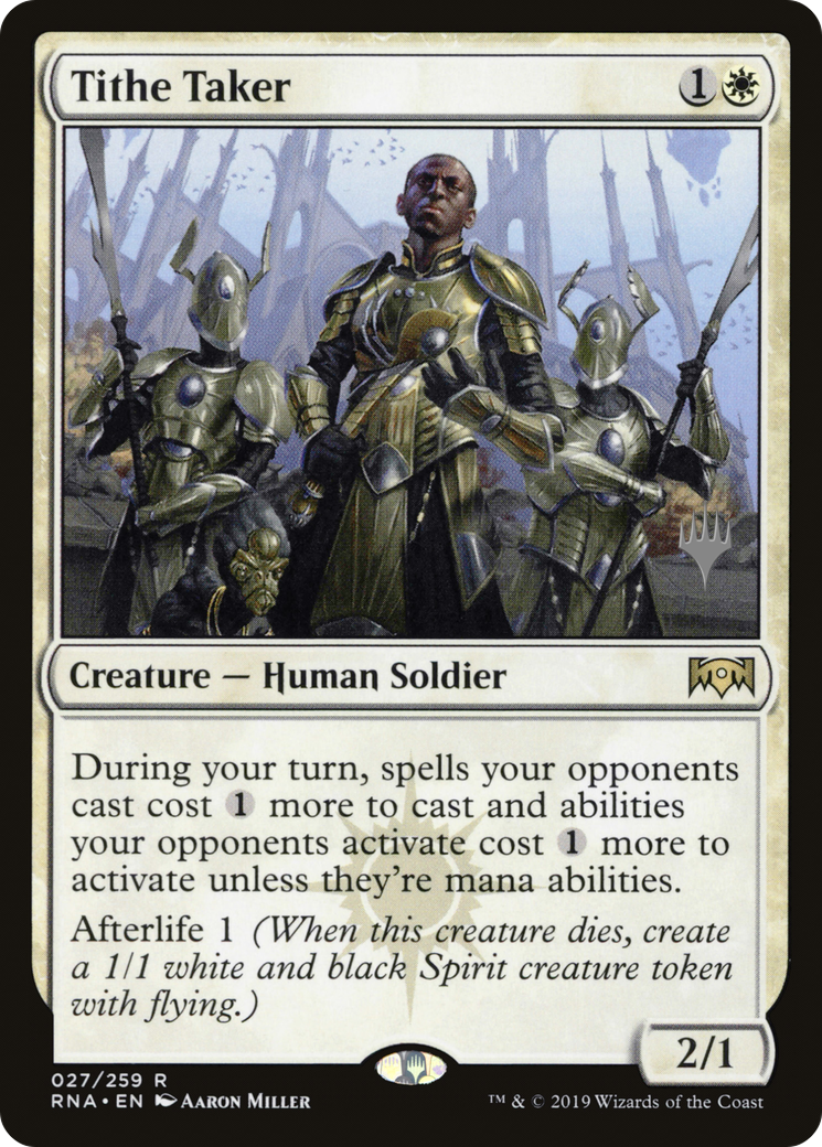 Tithe Taker (PPELD-27P) - Ravnica Allegiance Promos