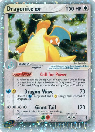 Dragonite ex 090/97 - Dragon Holofoil