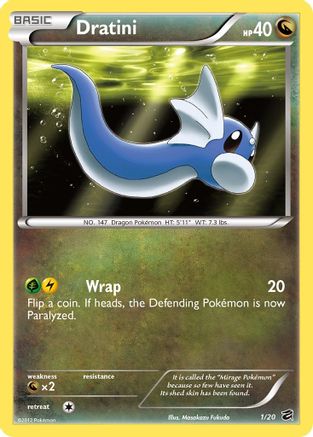 Dratini 001/20 - Dragon Vault Holofoil
