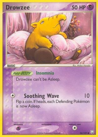 Drowzee 054/109 - Team Rocket Returns
