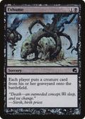 Exhume (GRV-017) - Premium Deck Series: Graveborn Foil