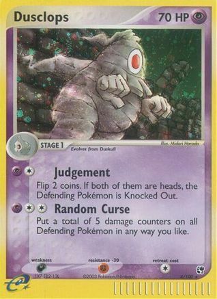 Dusclops 004/100 - Sandstorm Holofoil