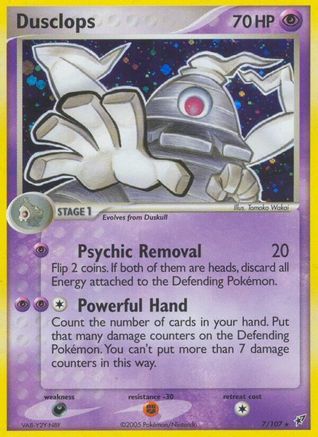 Dusclops 007/107 - Deoxys Holofoil
