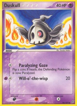 Duskull 058 - Deoxys - Reverse Holofoil