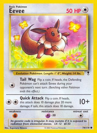 Eevee 074/110 - Legendary Collection Reverse Holofoil