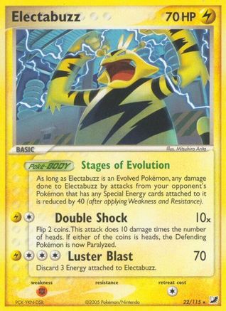Electabuzz 022/115 - Unseen Forces Reverse Holofoil