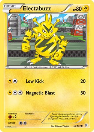 Electabuzz 053/149 - Boundaries Crossed