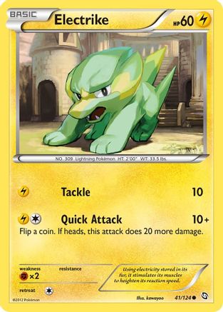 Electrike 041/124 - Dragons Exalted Reverse Holofoil
