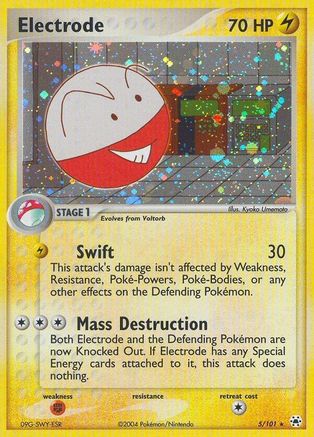 Electrode 005/101 - Hidden Legends Reverse Holofoil