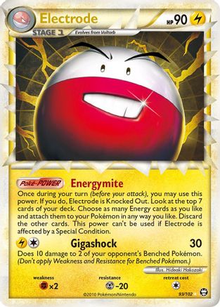 Electrode (Prime) 093/102 - Triumphant Holofoil