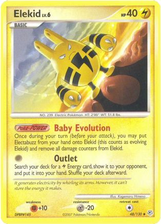 Elekid 048/130 - Diamond and Pearl