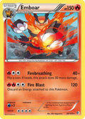 Emboar 026/149 - Boundaries Crossed Reverse Holofoil