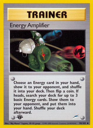 Energy Amplifier 098/105 - Neo Destiny 1st Edition