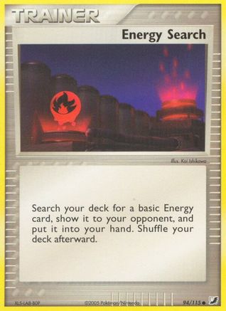 Energy Search 094/115 - Unseen Forces Reverse Holofoil