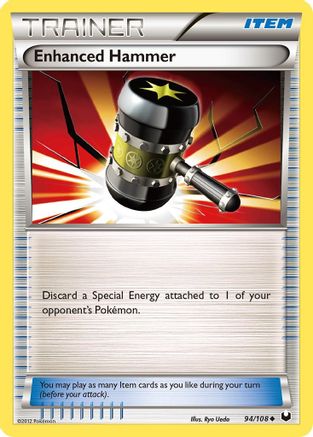 Enhanced Hammer 094/108 - Dark Explorers Reverse Holofoil