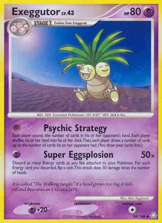 Exeggutor 054/146 - Legends Awakened Reverse Holofoil