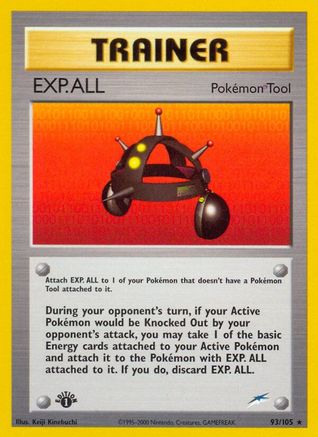 EXP.ALL 093/105 - Neo Destiny 1st Edition