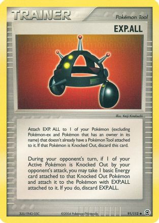 EXP.ALL 091/112 - FireRed & LeafGreen Reverse Holofoil