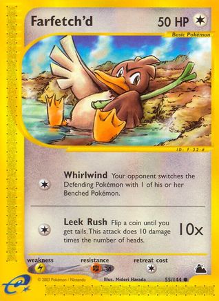 Farfetch'd 055/144 - Skyridge Reverse Holofoil