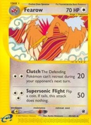 Fearow 045/165 - Expedition Reverse Holofoil
