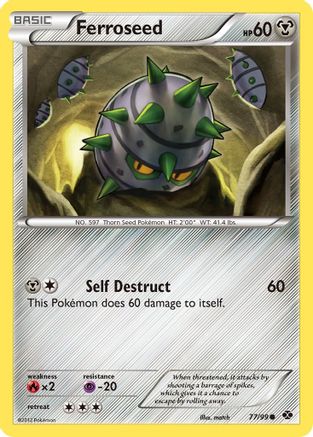 Ferroseed 077/99 - Next Destinies Reverse Holofoil