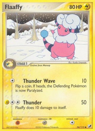 Flaaffy 056/115 - Unseen Forces Reverse Holofoil