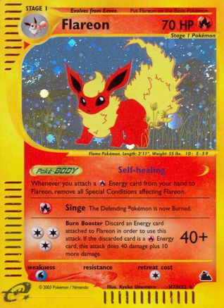 Flareon (H7) 0H7 - Skyridge - Holofoil