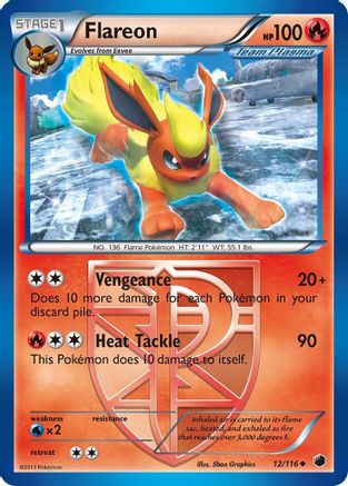 Flareon (Team Plasma) 012/116 - Plasma Freeze