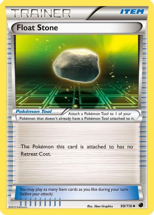 Float Stone 099/116 - Plasma Freeze Reverse Holofoil